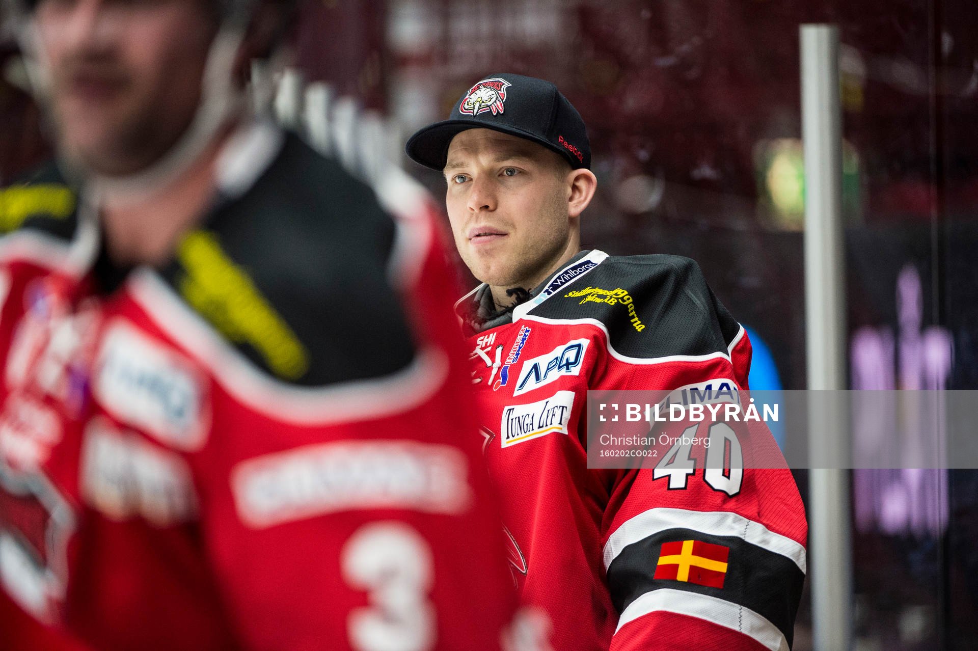 Malmö Redhawks målvakt Pontus Sjögren
