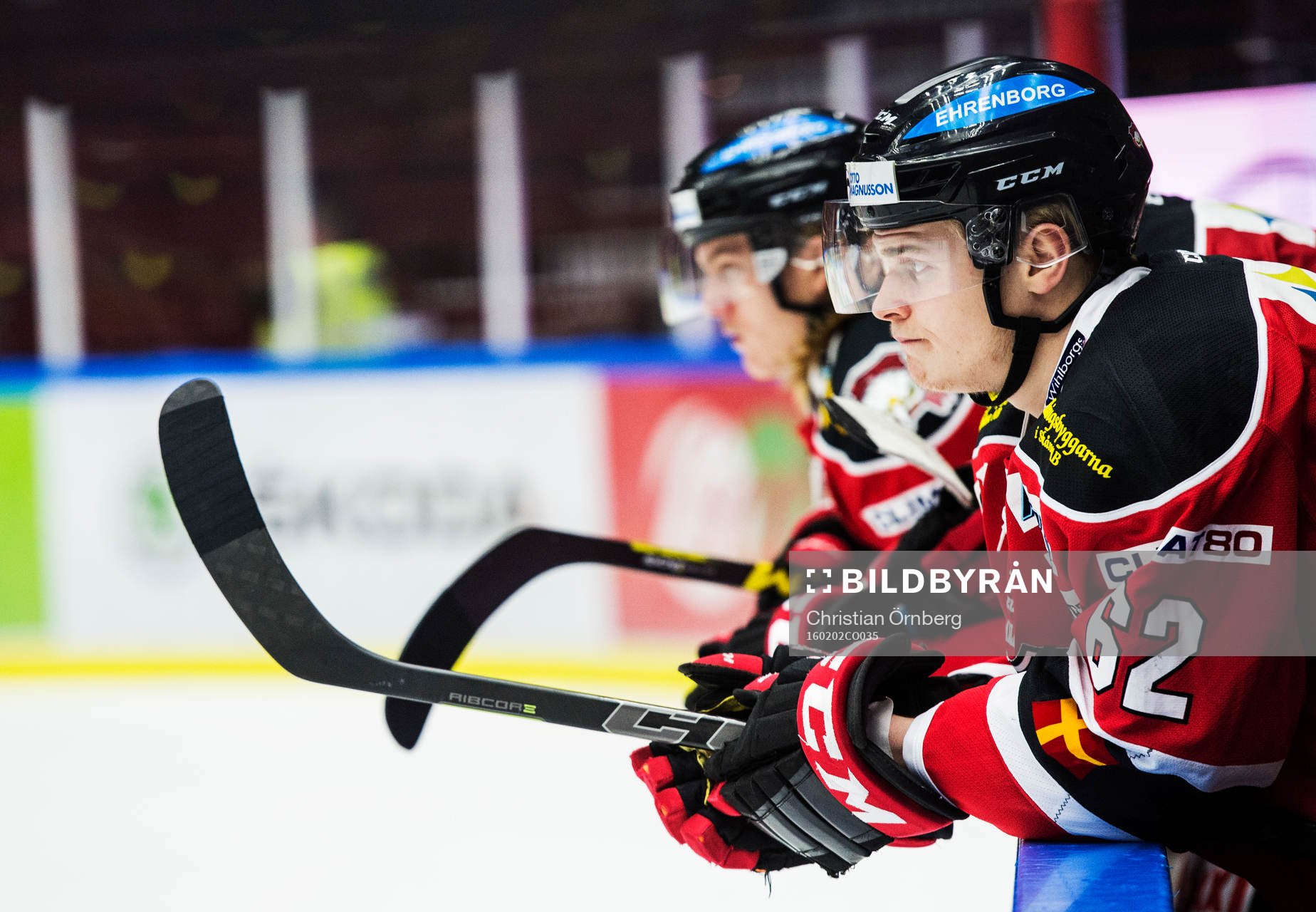 Malmö Redhawks Malte Sjögren deppar