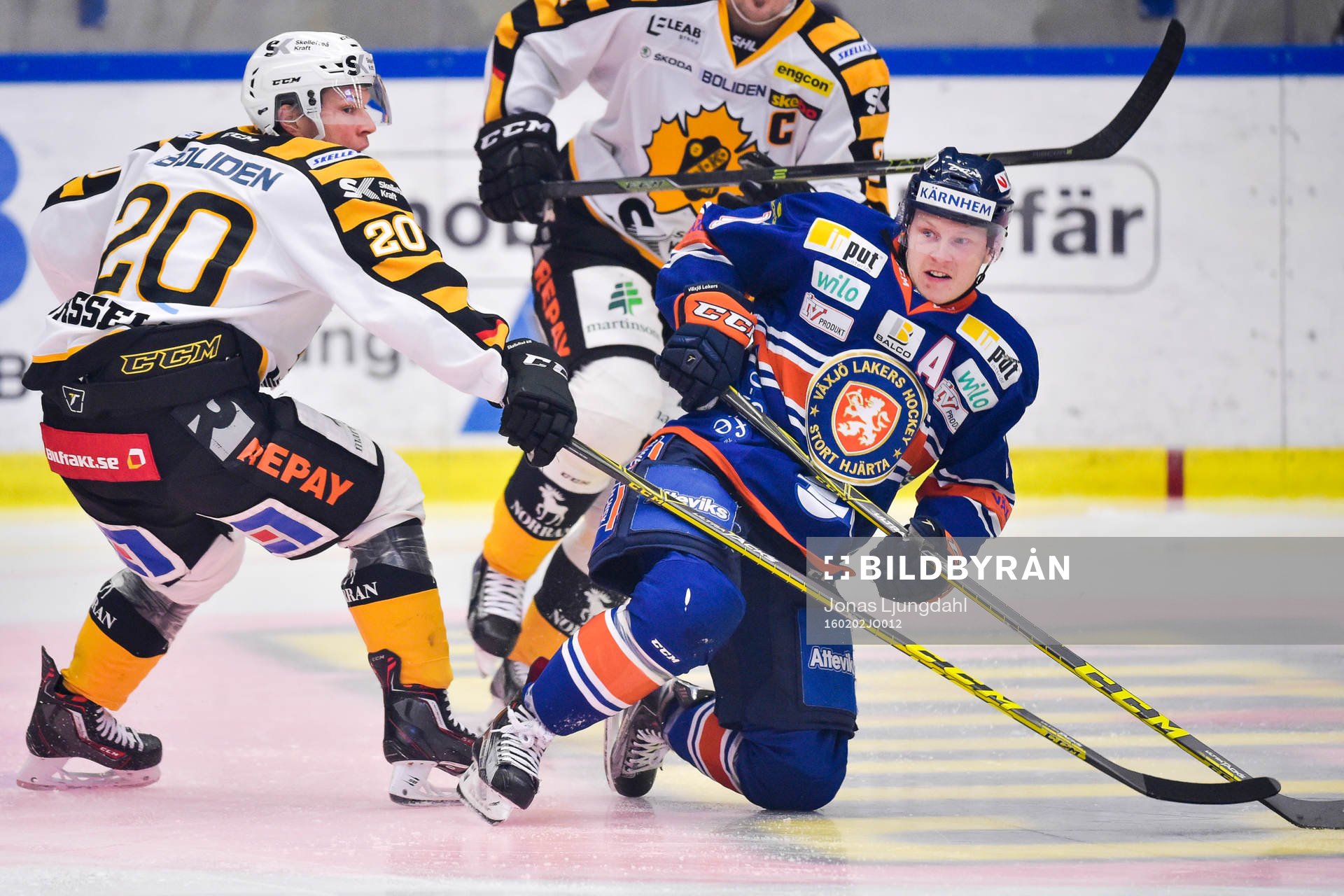 Skellefteås Erik Forssell och Växjös Tuomas Kiiskinen