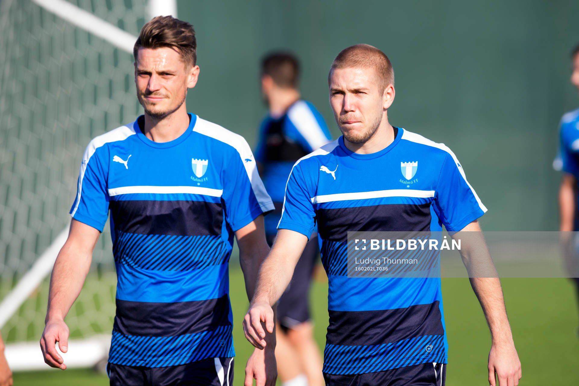 Malmö FFs Markus Rosenberg och Anton Tinnerholm