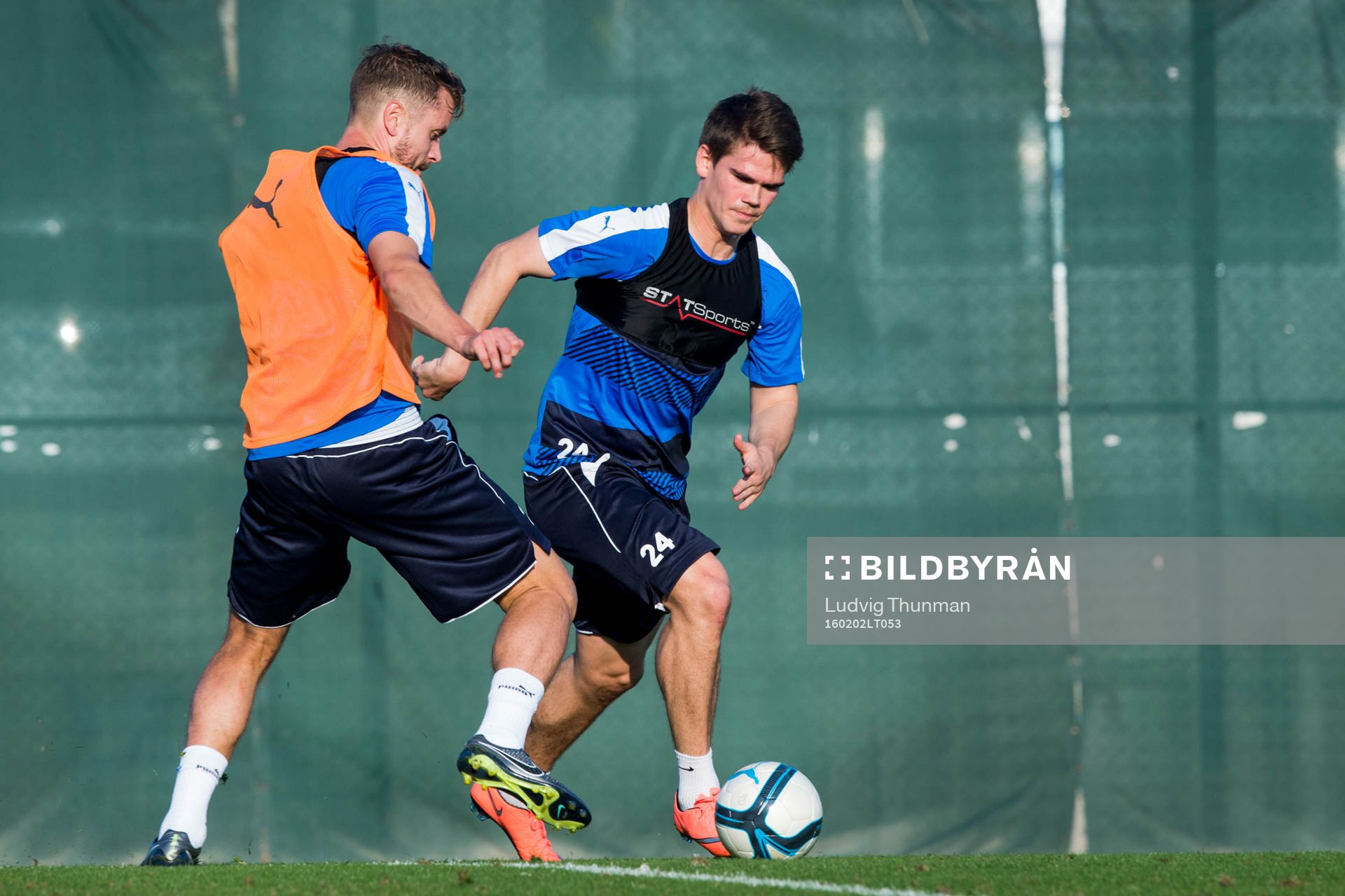 Malmö FFs Kári Árnason och Vidar Örn Kjartansson