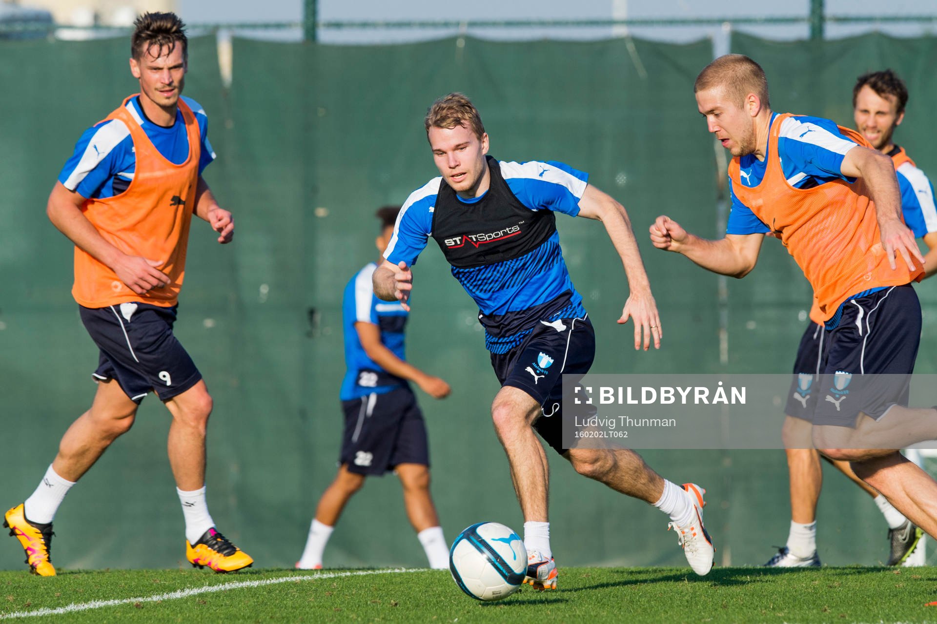 Malmö FFs Markus Rosenberg, Oscar Lewicki och Anton
