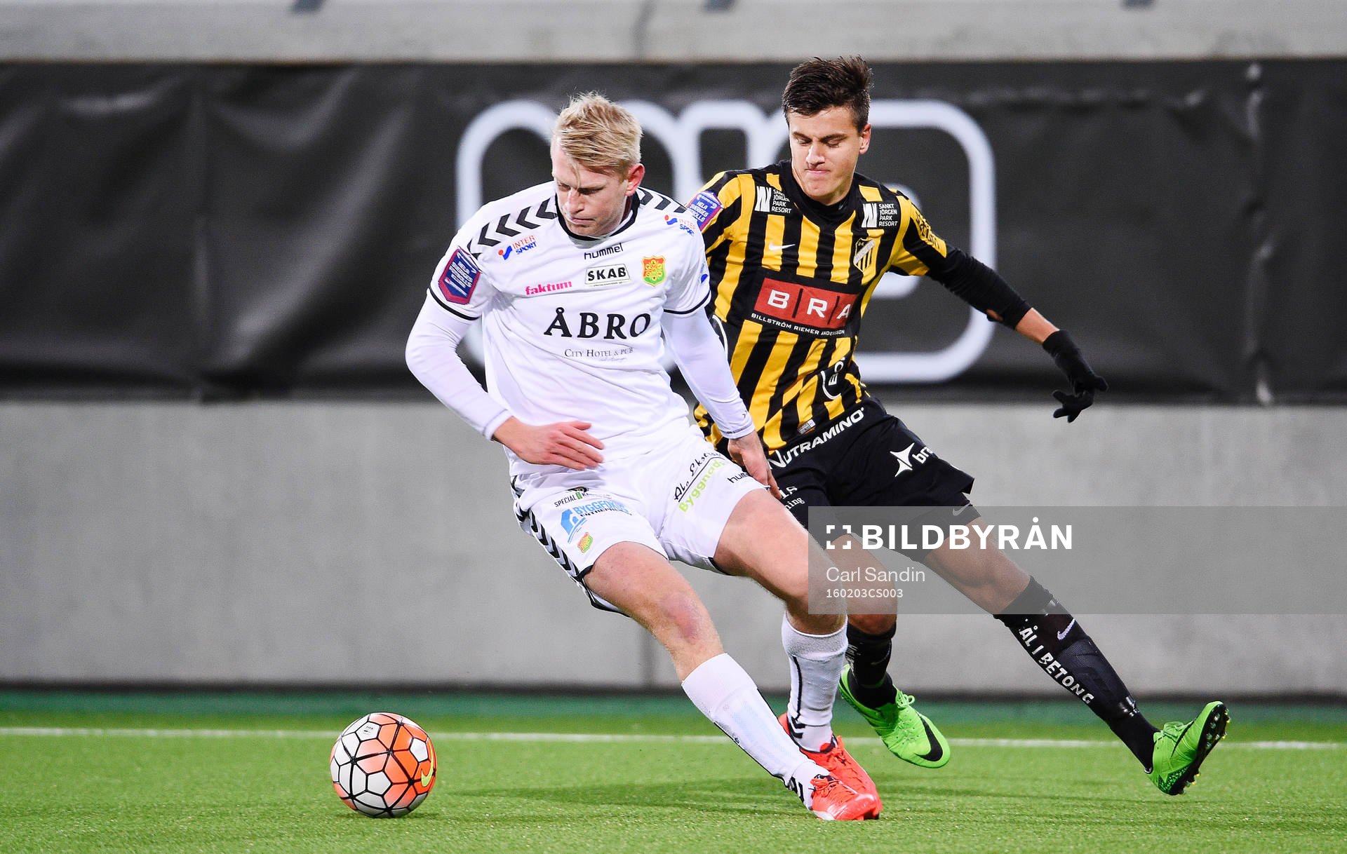 GAIS Carl Nyström och Häckens Alexander Jeremejeff
