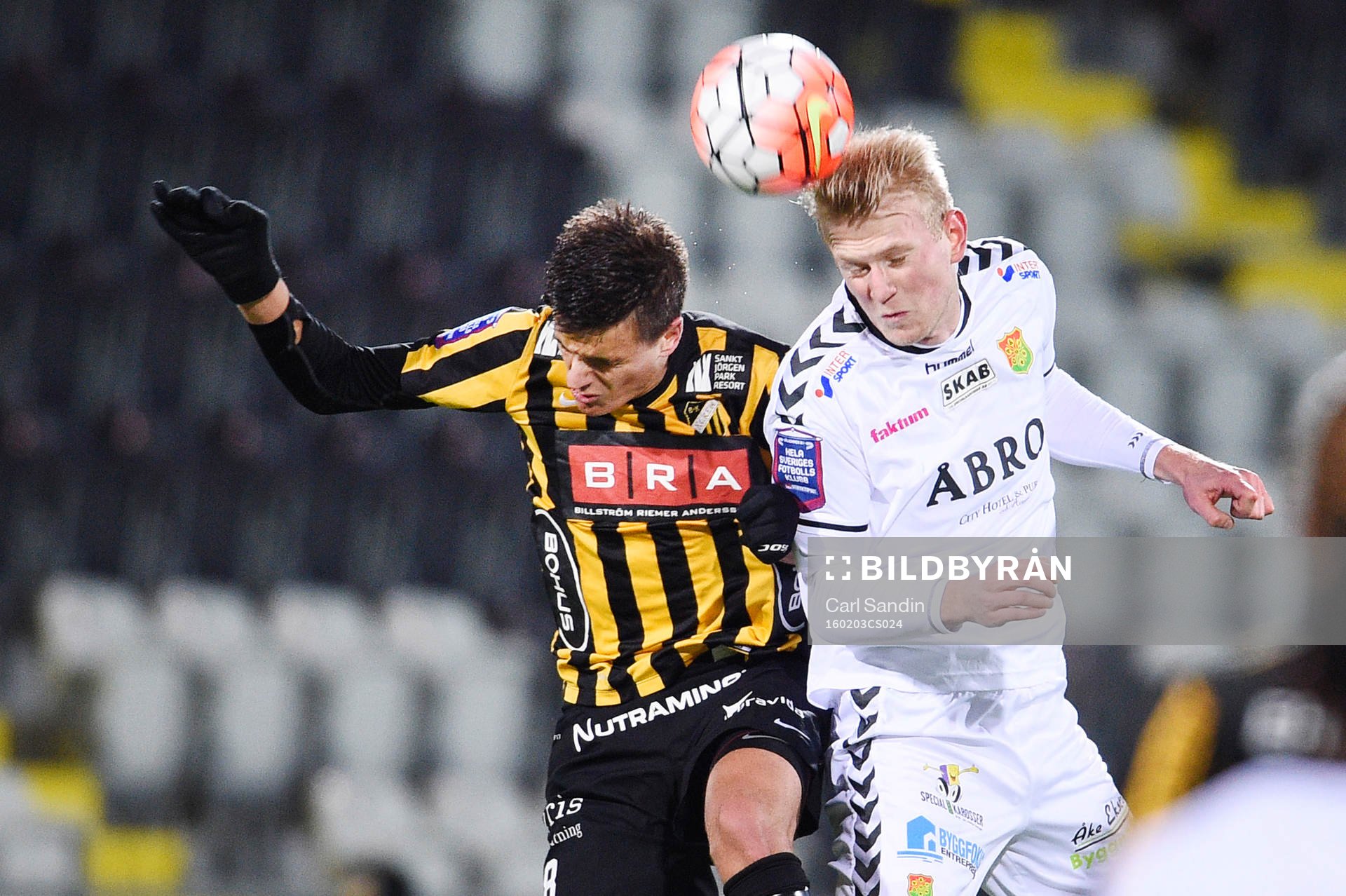 Häckens Alexander Jeremejeff och GAIS Carl Nyström