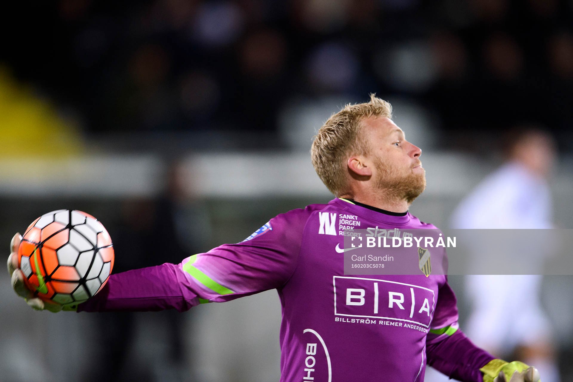 Häckens målvakt Peter Abrahamsson