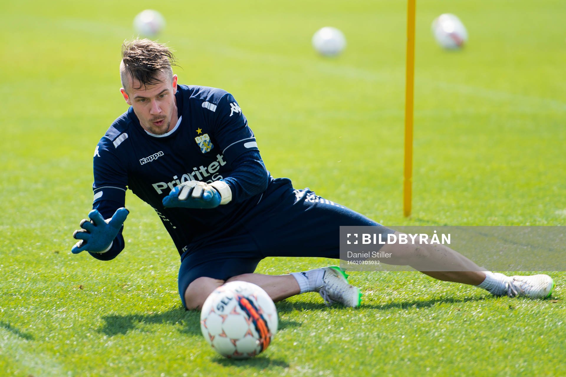 IFK Göteborgs målvakt Erik Dahlin