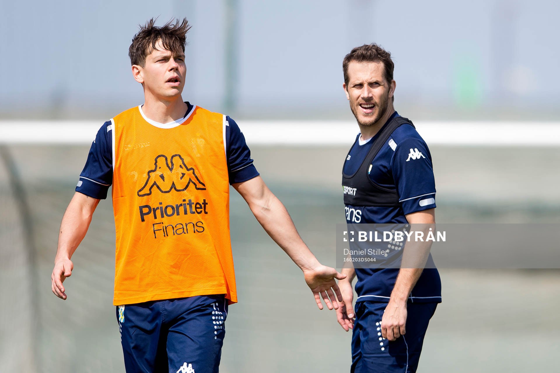 Mads Winther Albeck och Tobias Hysén