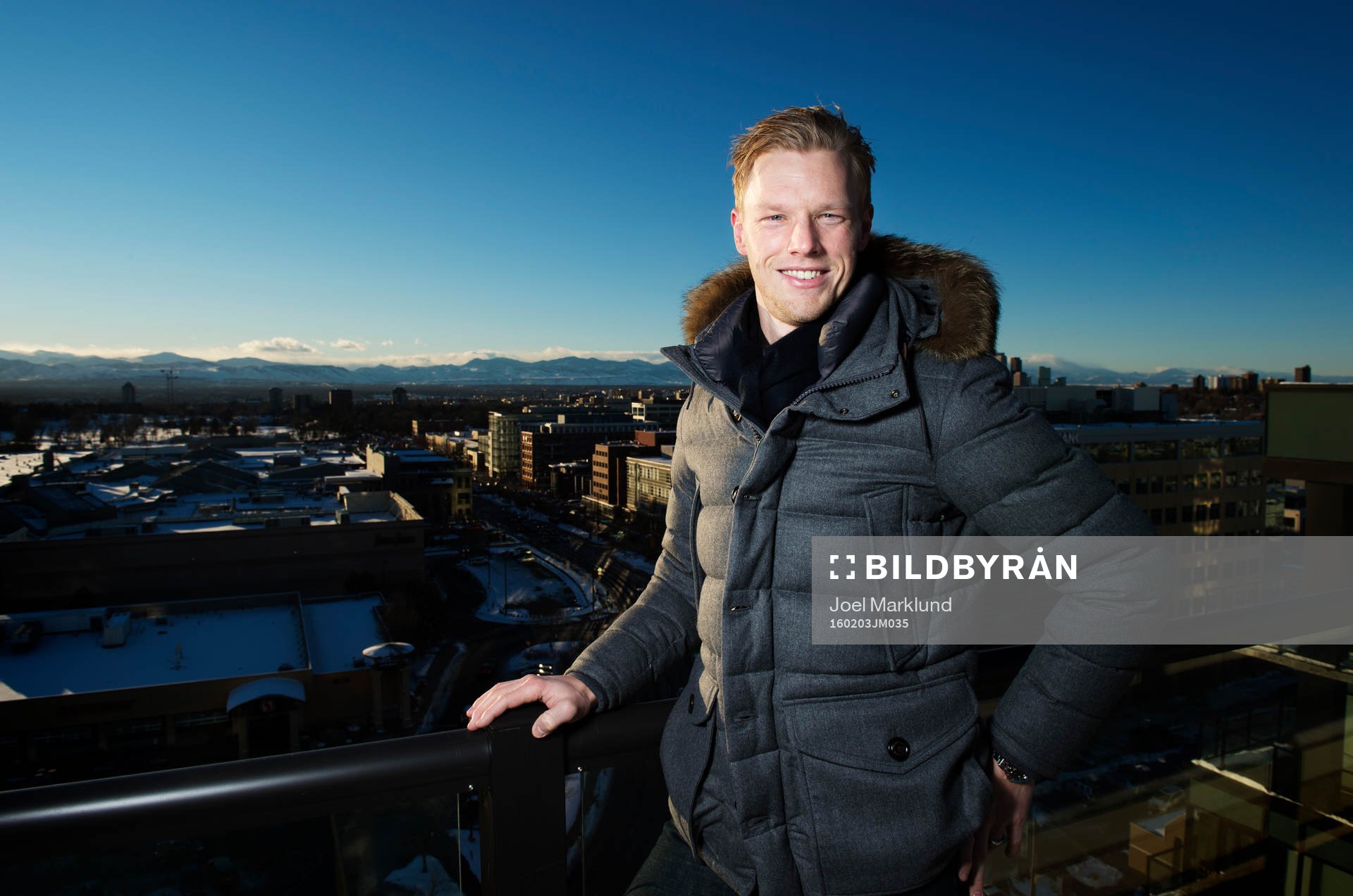 Carl Söderberg, spelare i NHL-laget Colorado Avalanche
