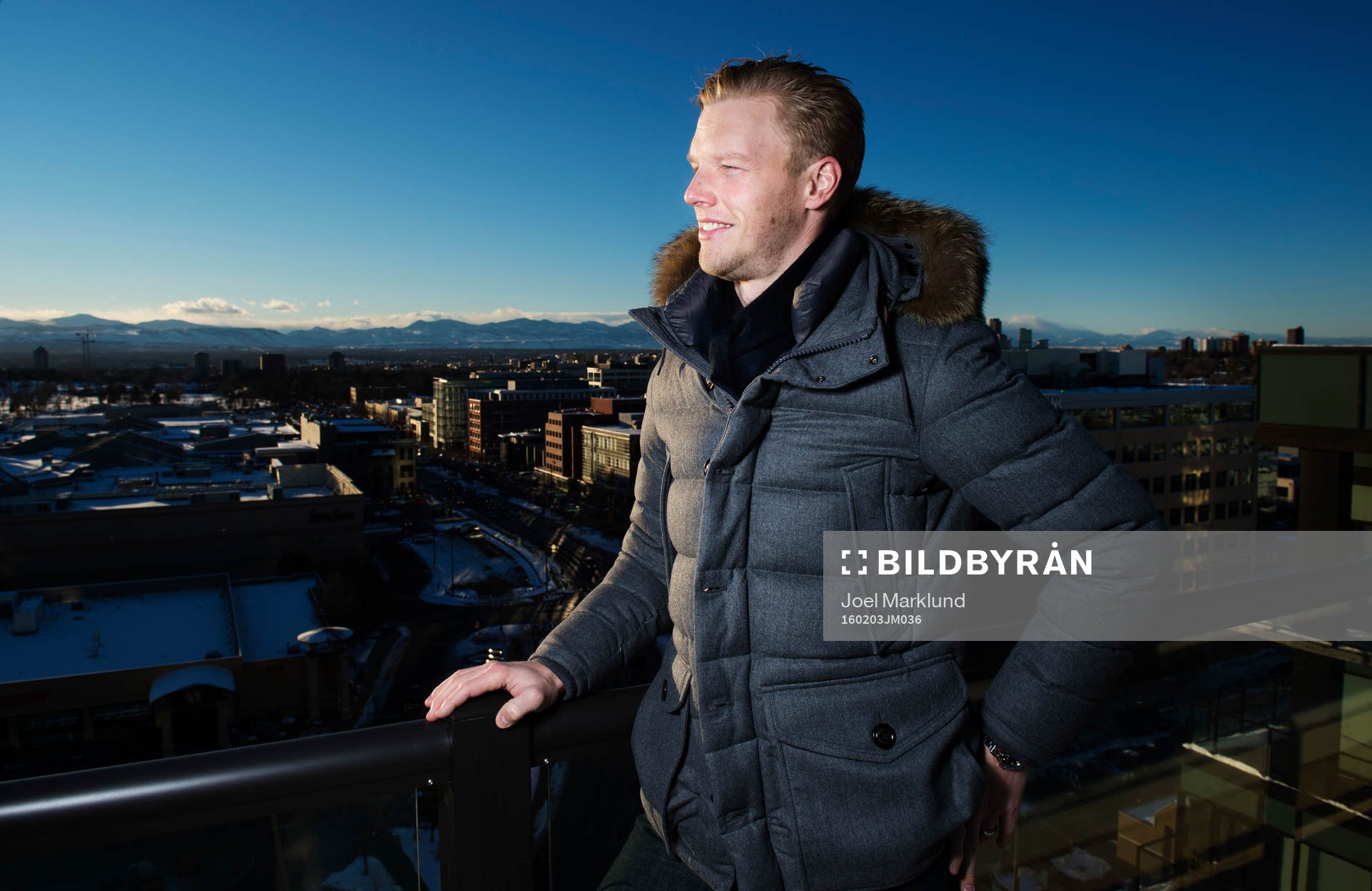 Carl Söderberg, spelare i NHL-laget Colorado Avalanche