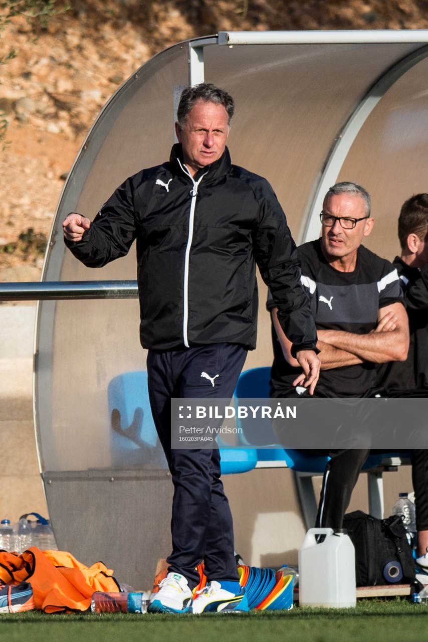 Halmstads tränare Jan Jönsson