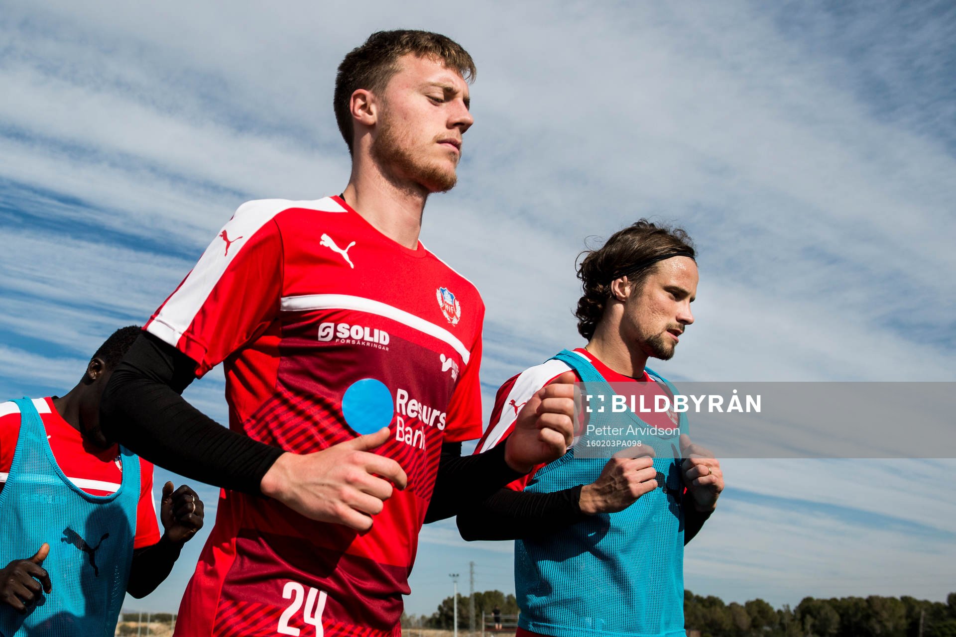 Anton Kinnander och Matthew Rusike
