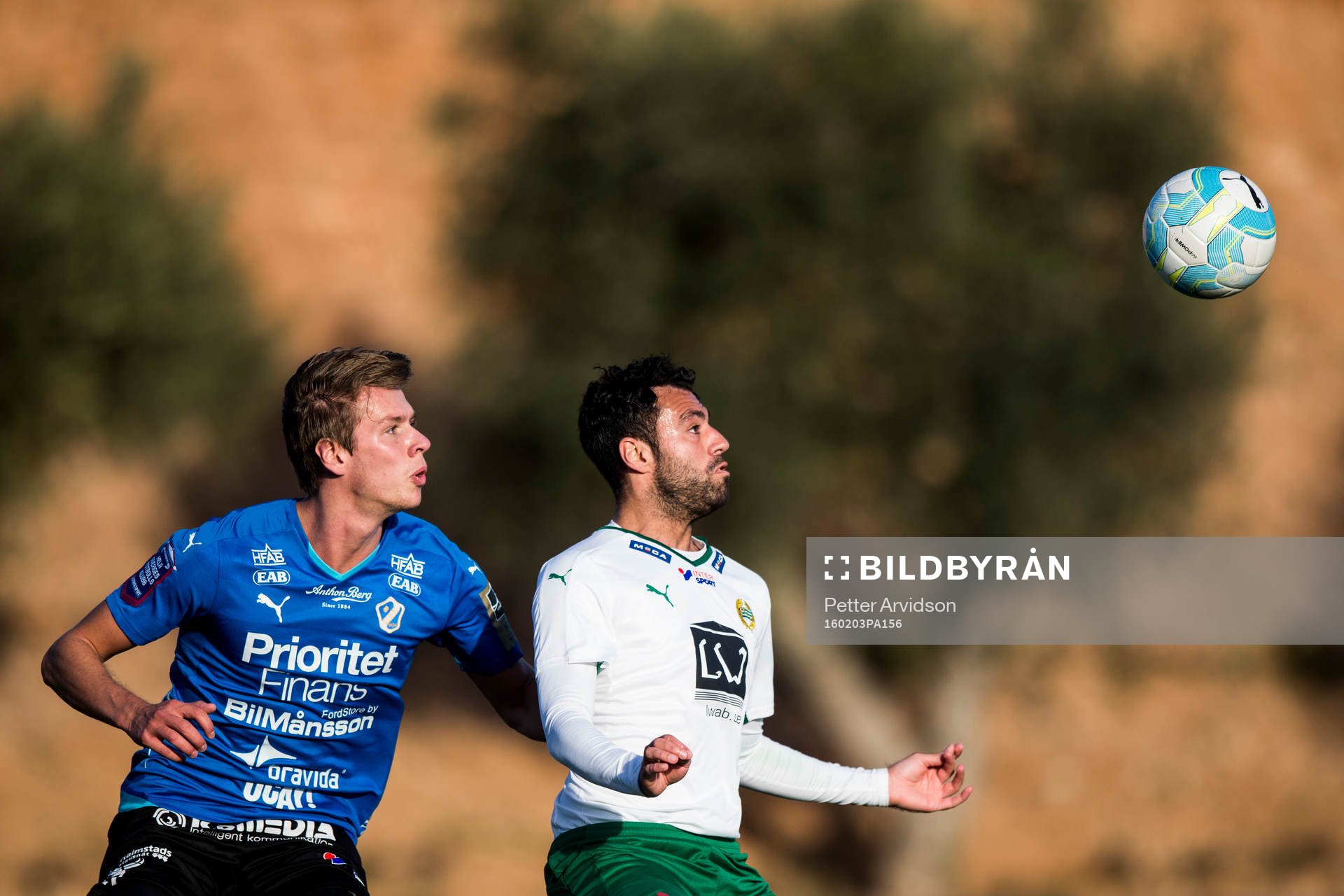 Halmstads Marcus Johansson och Hammarbys Alexssander