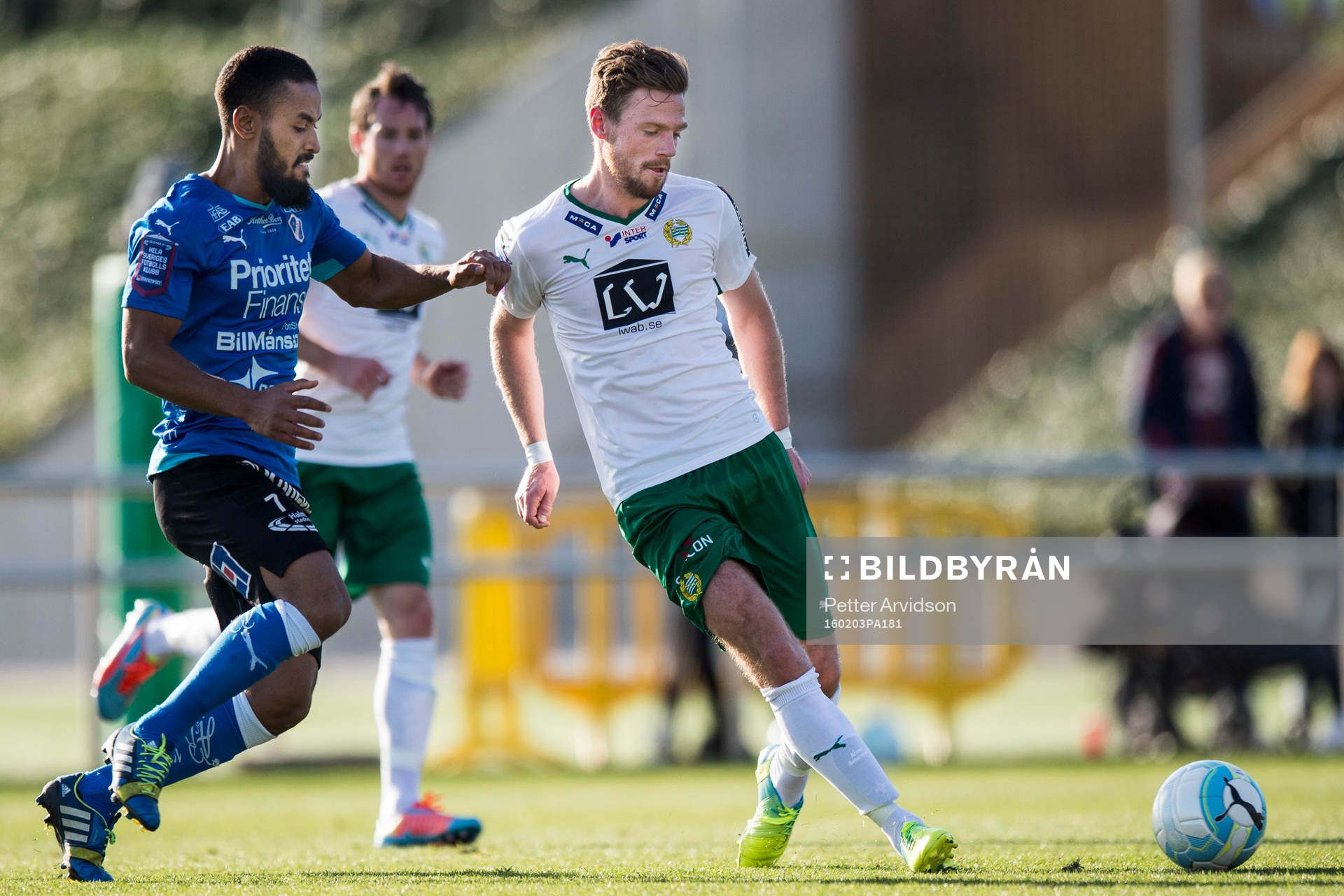 Halmstads Junes Barny och Hammarbys Arnor Smarason