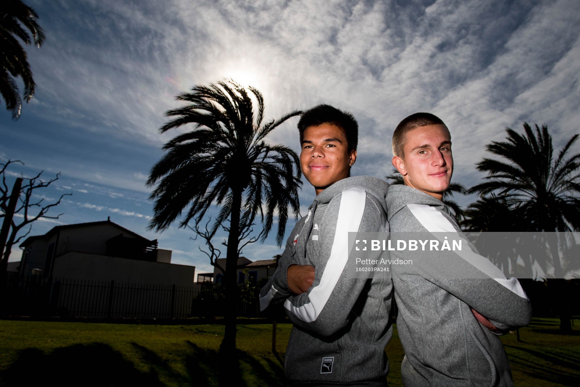 Jonathan Larsson och Felix Bindelöv