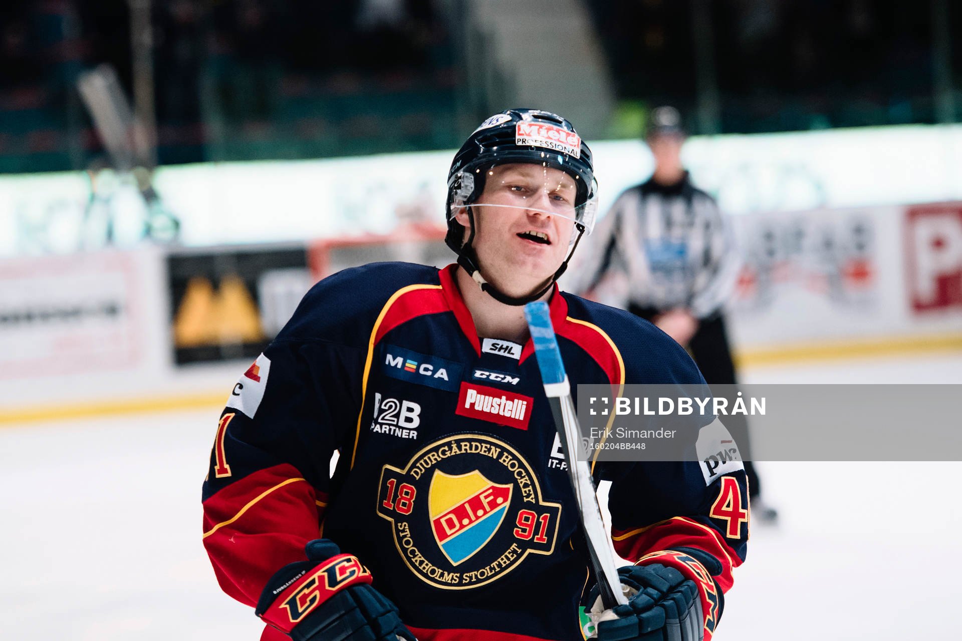 Djurgårdens Patrick Thoresen jublar