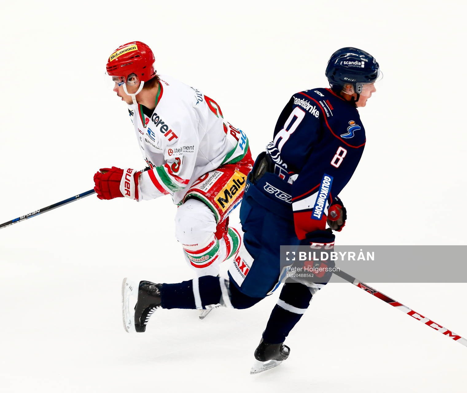 s Jesper Lindgren och Linköpings Gustav Forsling