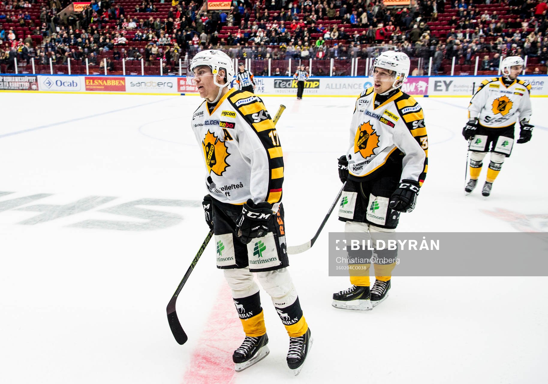 Skellefteås Pär Lindholm och John Norman jublar åt 3-0