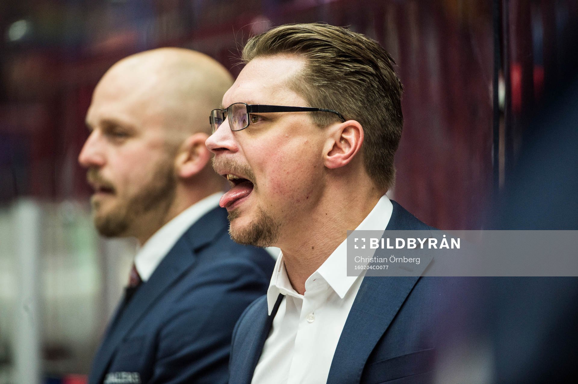 Malmö Redhawks assisterande tränare Andreas Hadelöv och