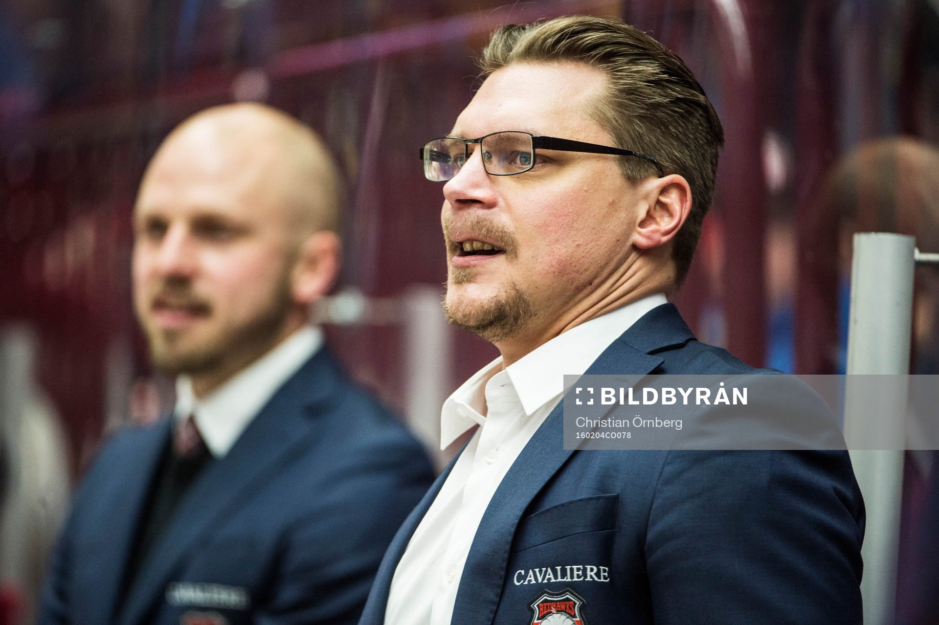 Malmö Redhawks assisterande tränare Andreas Hadelöv och