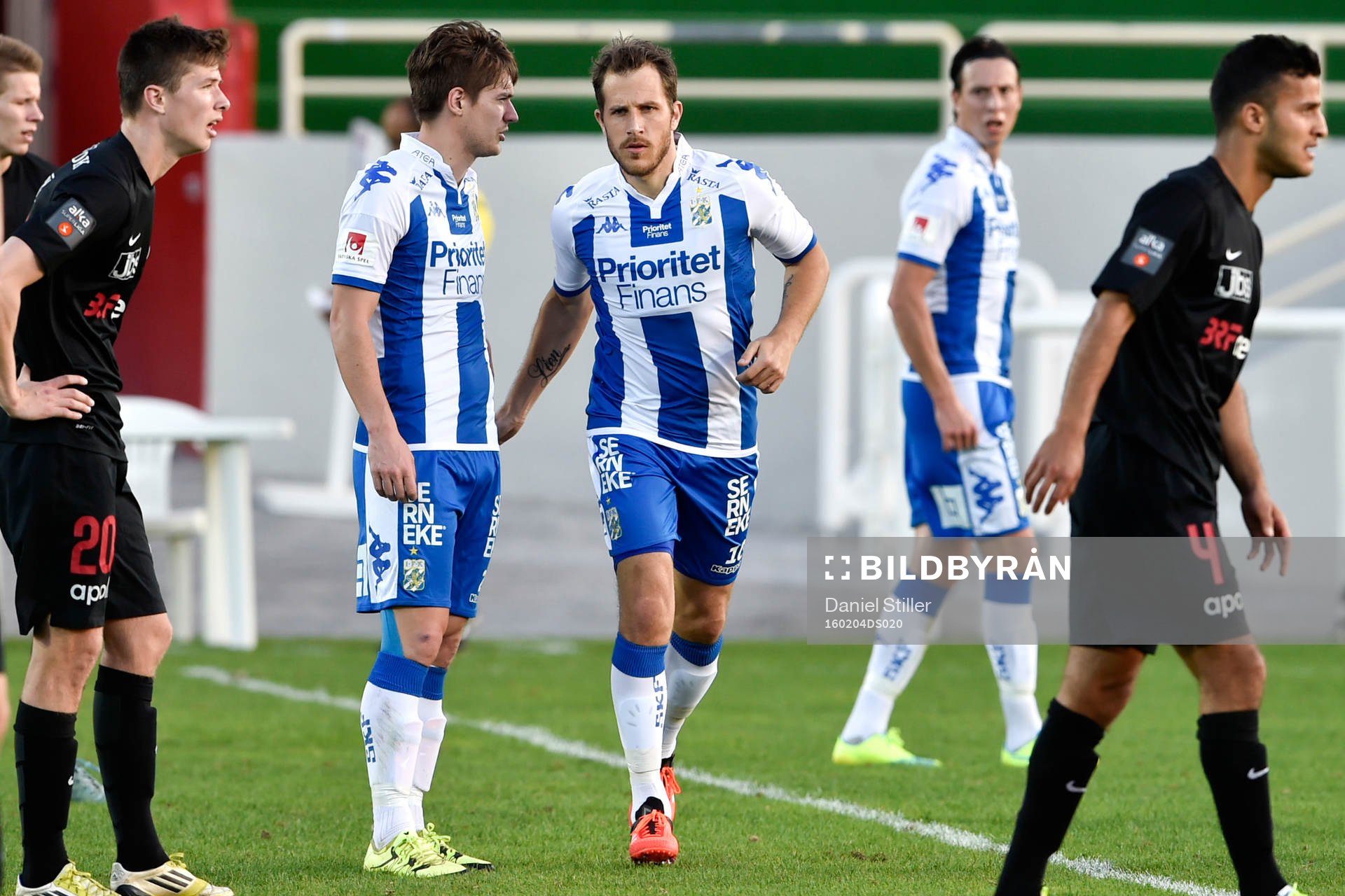 IFK Göteborgs Tobias Hysén byts in