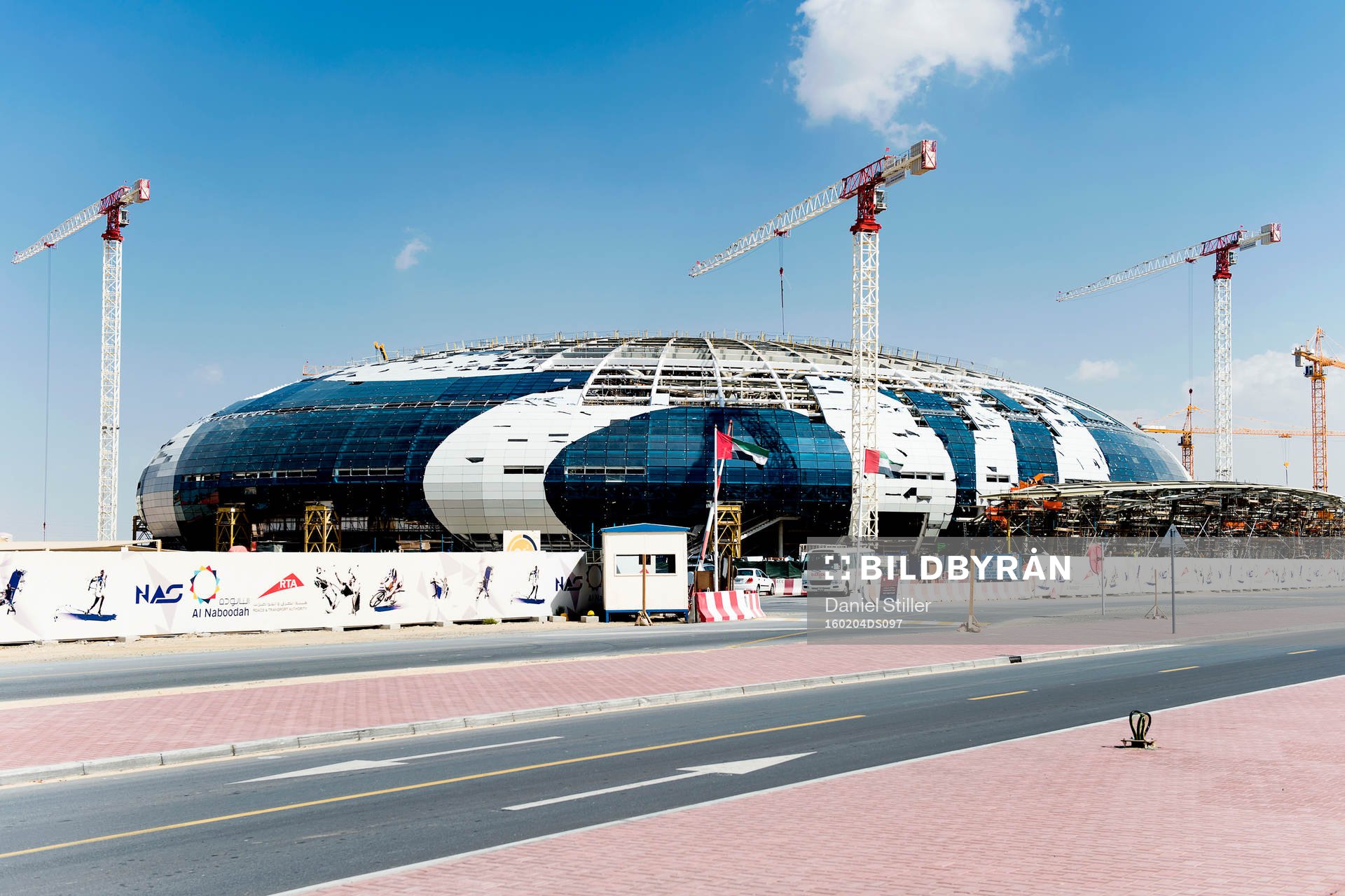 Byggnation av en ny handbollsarena