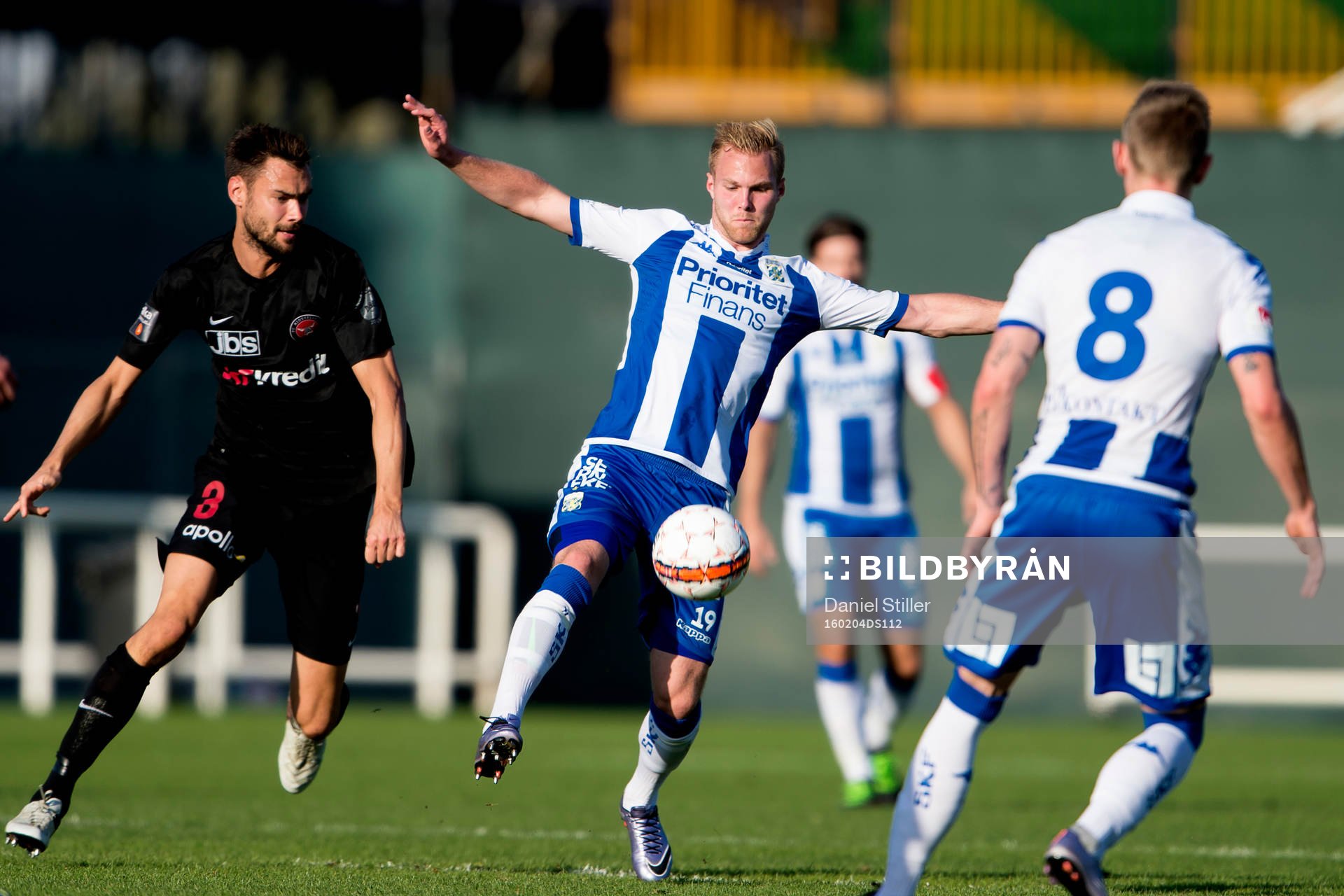 Midtjyllands Tim Sparv och IFK Göteborgs Gustav Engvall