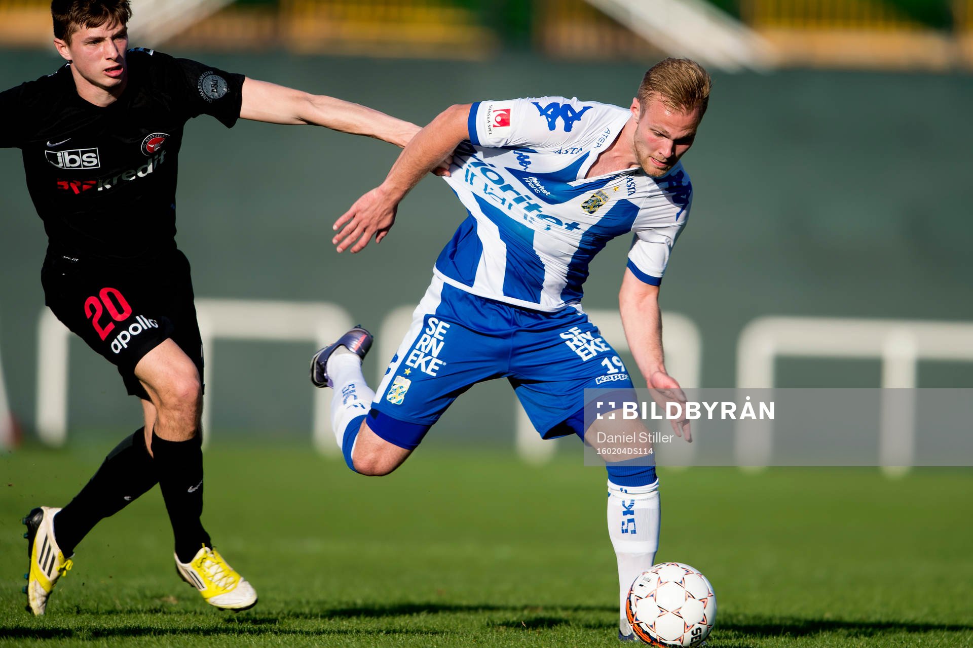 Midtjyllands Daniel M O’Shaughnessy och IFK Göteborgs