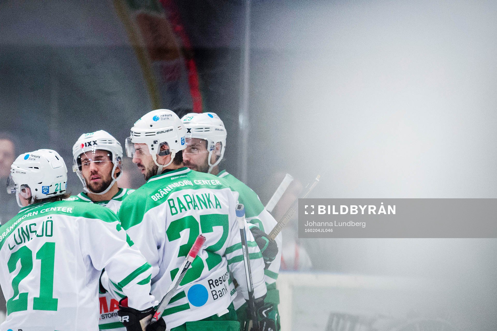 Rögles spelare jublar