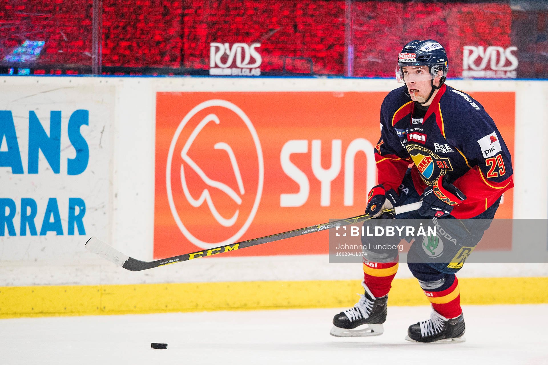 Djurgårdens Matt Anderson