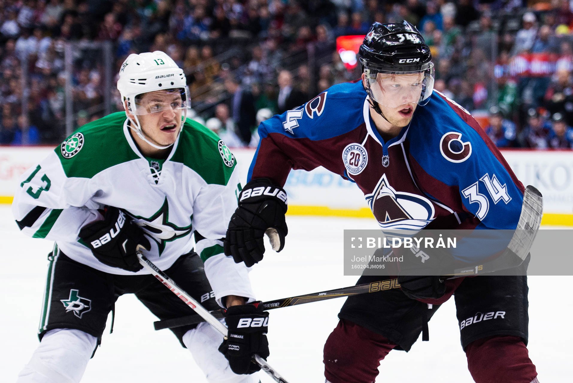 Dallas Mattias Janmark och Colorados Carl Söderberg