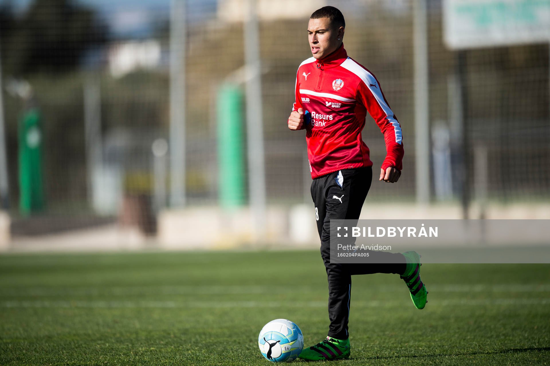Helsingborgs Jordan Larsson