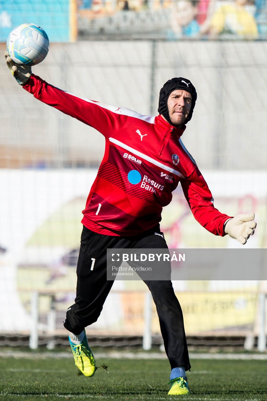 Helsingborgs målvakt Matt Pyzdrowski