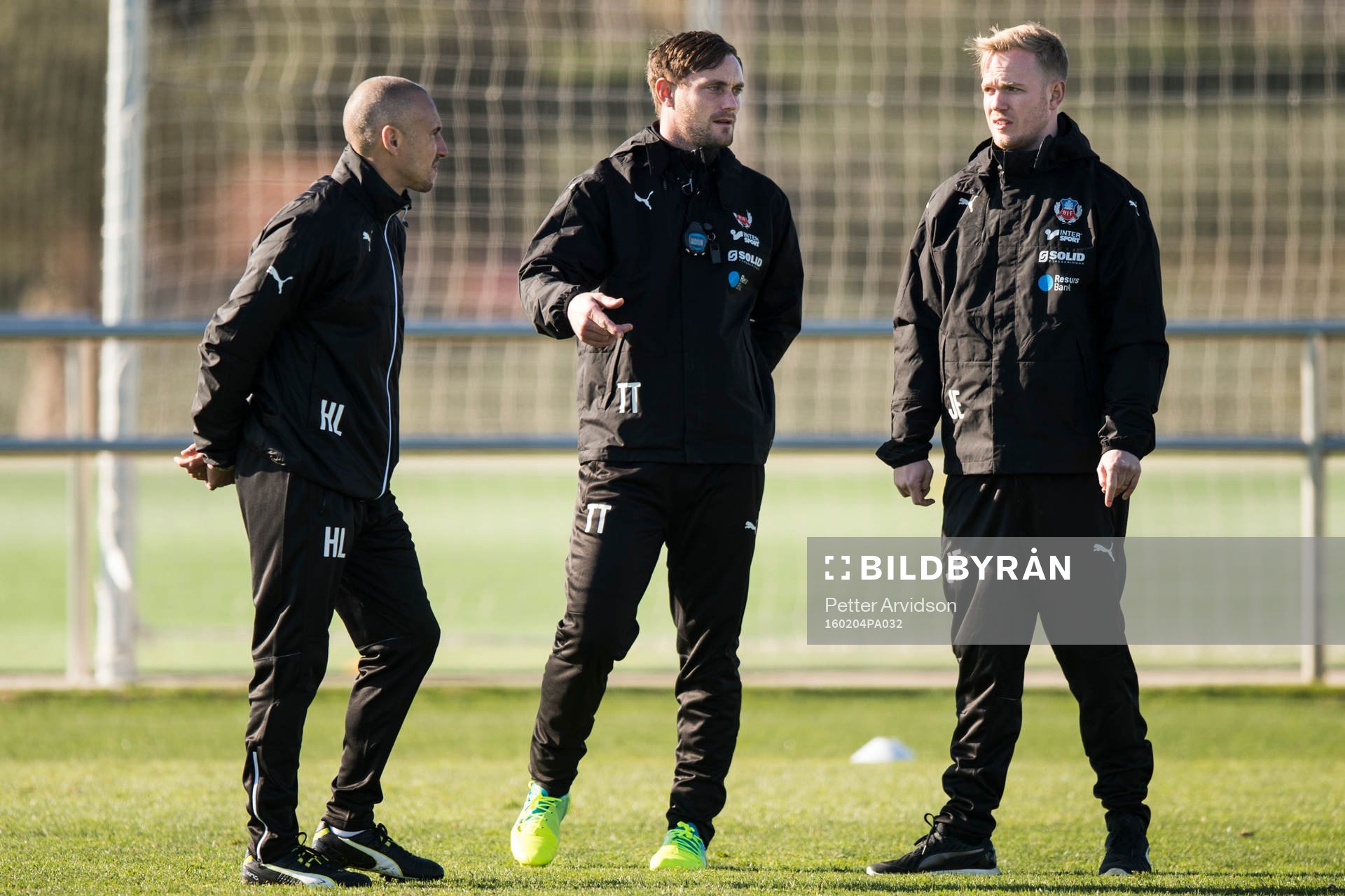 Helsingborgs manager Henrik Larsson, assisterande tränare