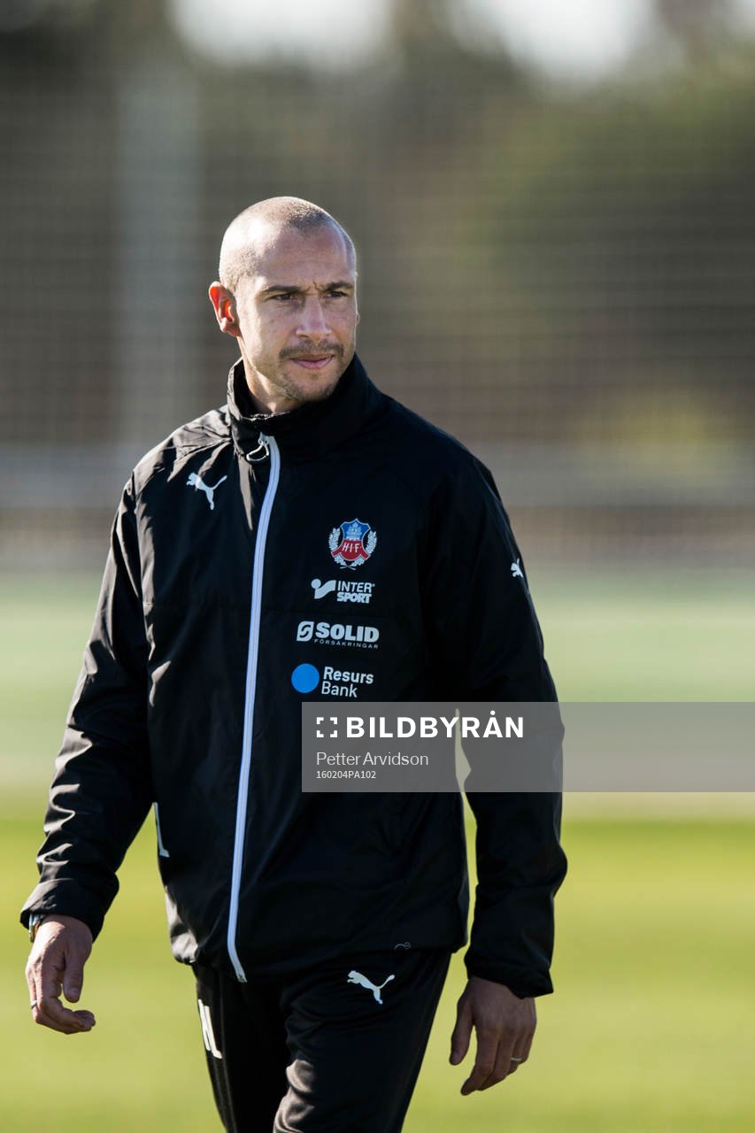 Helsingborgs manager Henrik Larsson