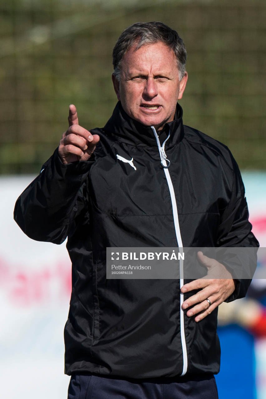 Halmstads tränare Jan Jönsson