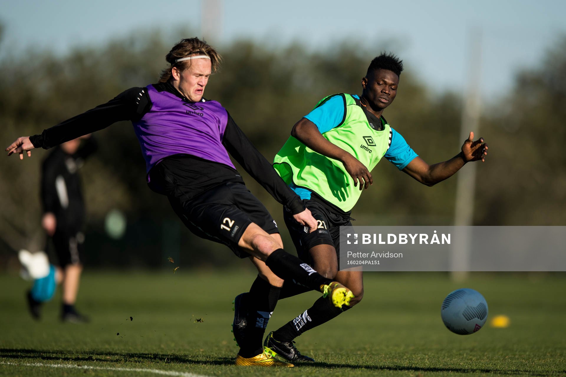 Gefles Anders Bååth-Sjöblom och Kwame Bonsu