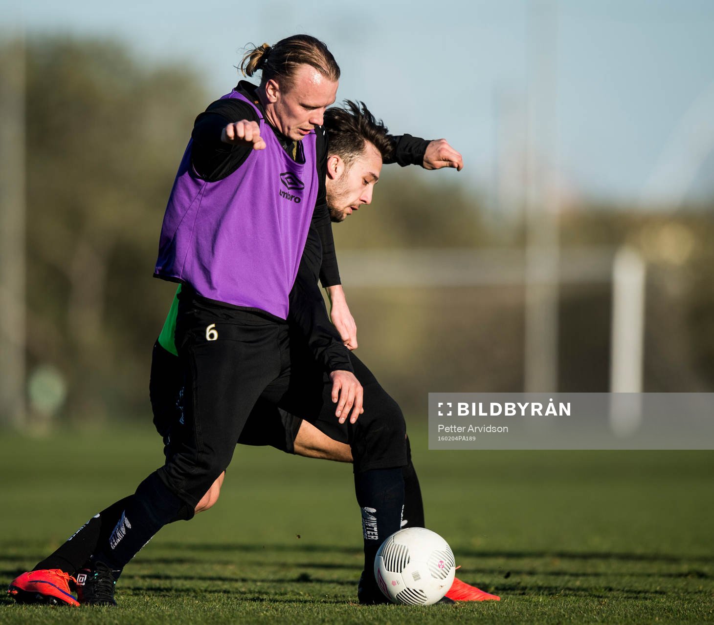 Gefles Jesper Florén och Dardan Mustafa