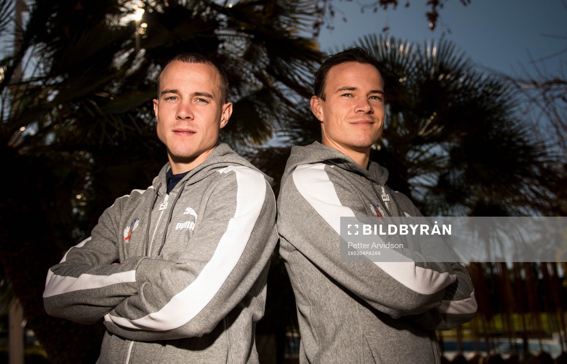 Helsingborgs Calle Wede och Anton Wede