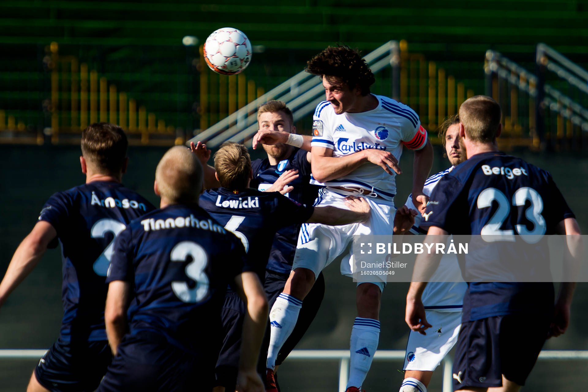 FC Köpenhamns  Thomas Delaney gör 1-0under