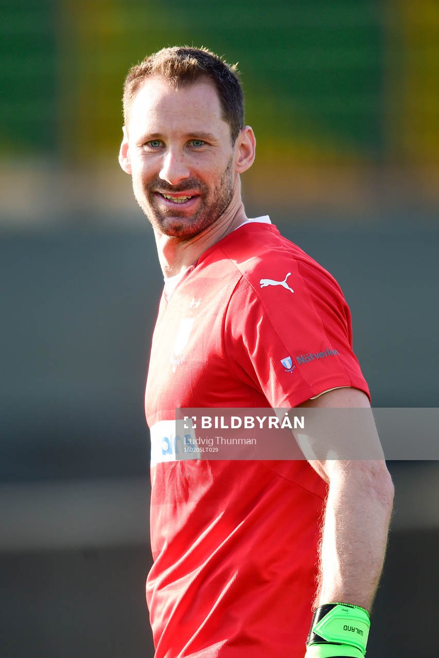 Malmö FFs målvakt Johan Wiland