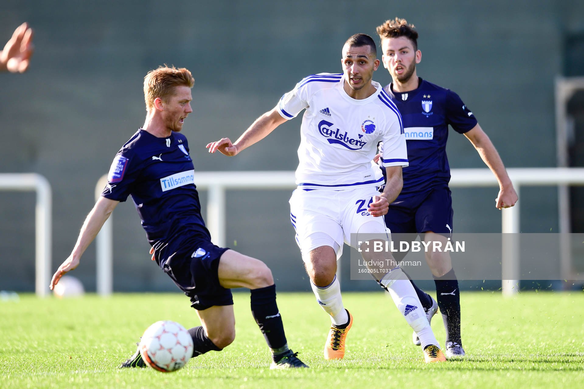Malmö FFs Anders Christiansen, FC Köpenhamns   Youssef