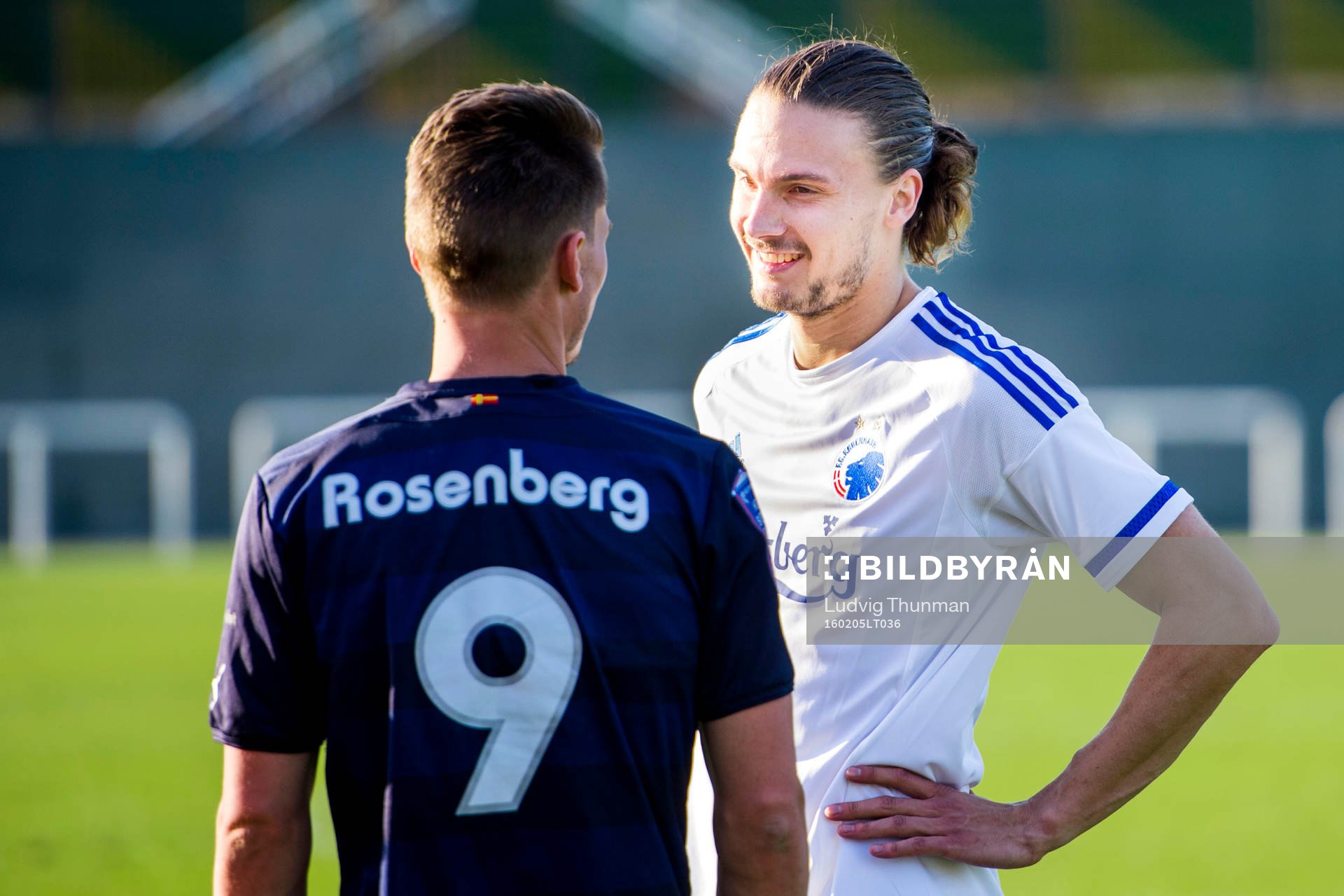 Malmö FFs Markus Rosenberg och FC Köpenhamns Erik