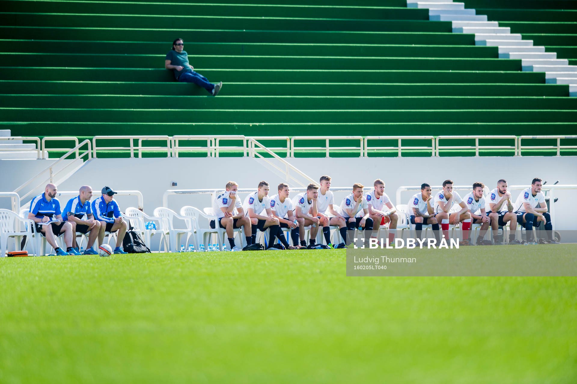 Malmö FFs bänk