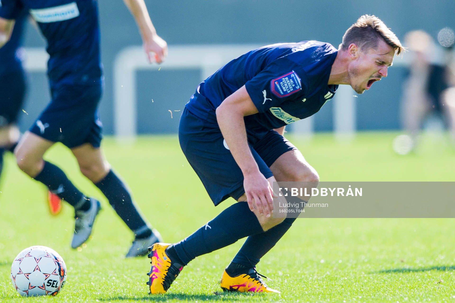 Malmö FFs Markus Rosenberg faller