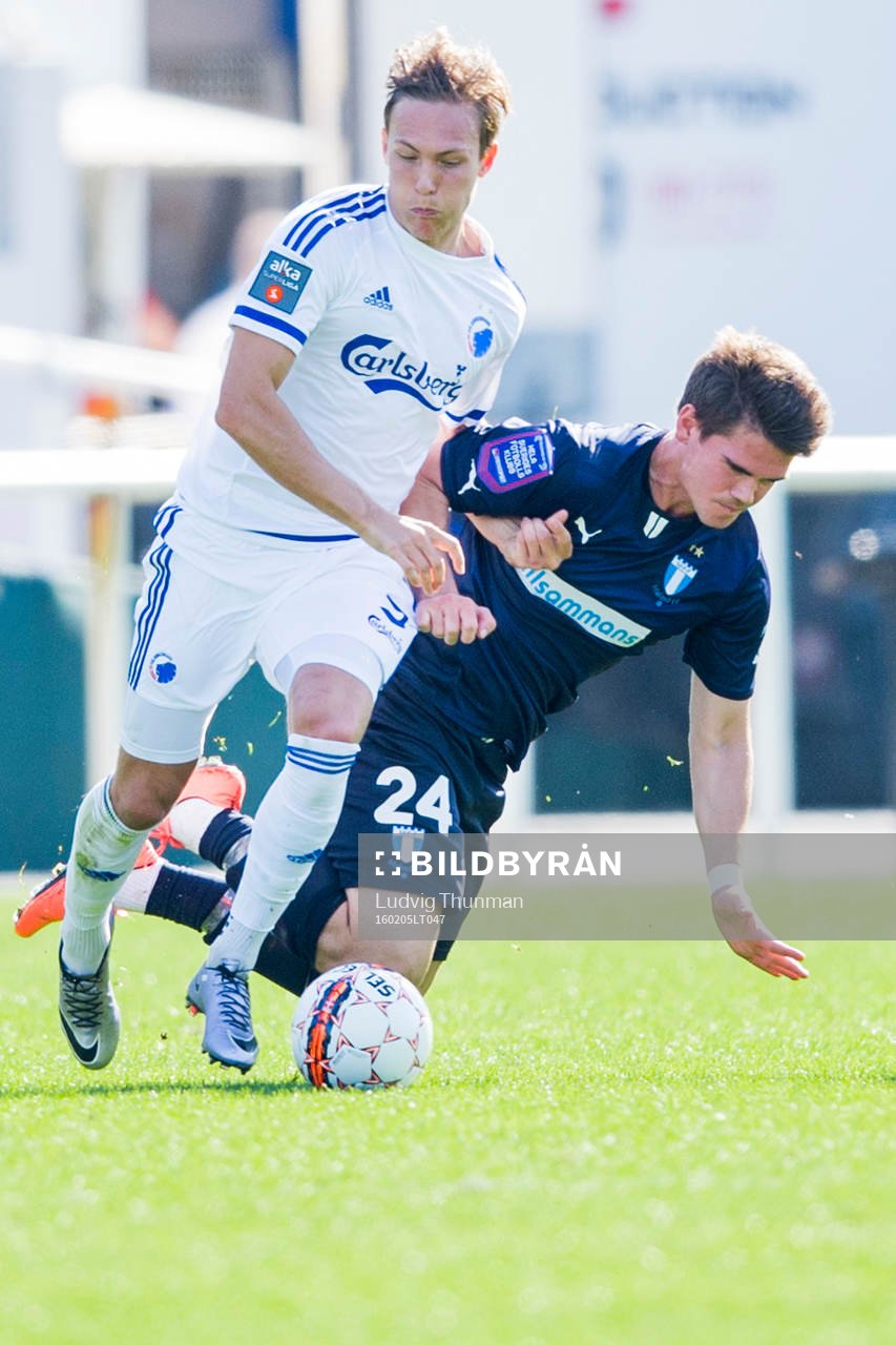 FC Köpenhamns FC Köpenhamns Ludwig Augustinsson och