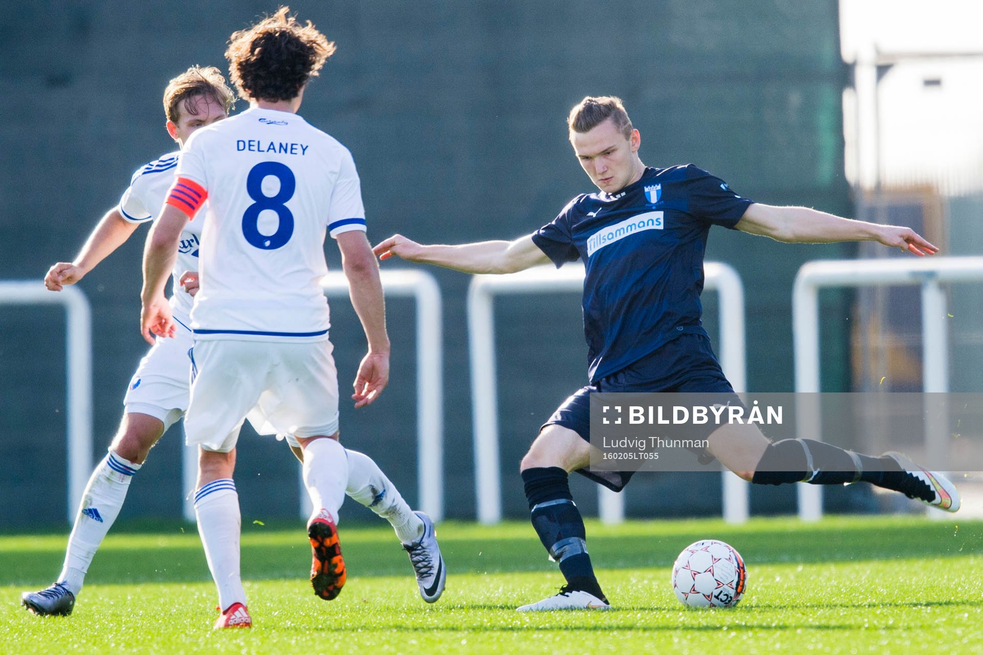 FC Köpenhamns Thomas Delaney och Malmö FFs Piotr Johansson