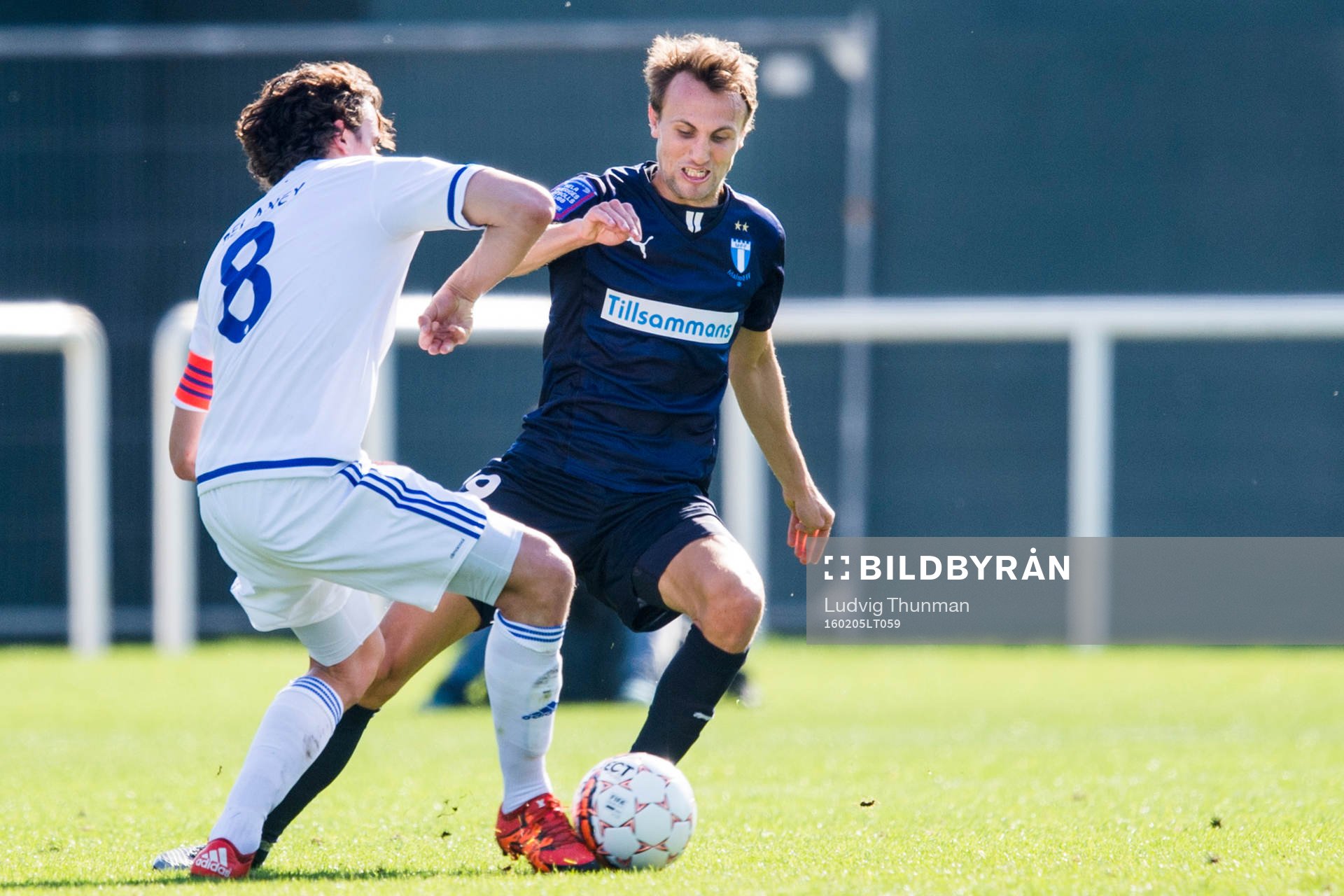 FC Köpenhamns Thomas Delaney och Malmö FFs Magnus Wolff