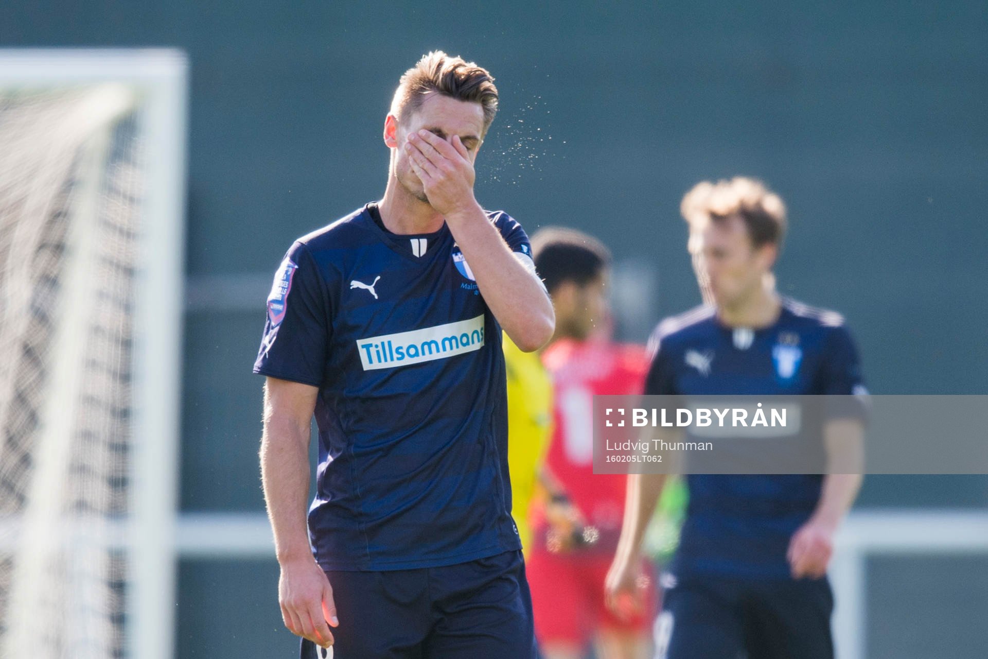 Malmö FFs Markus Rosenberg deppar