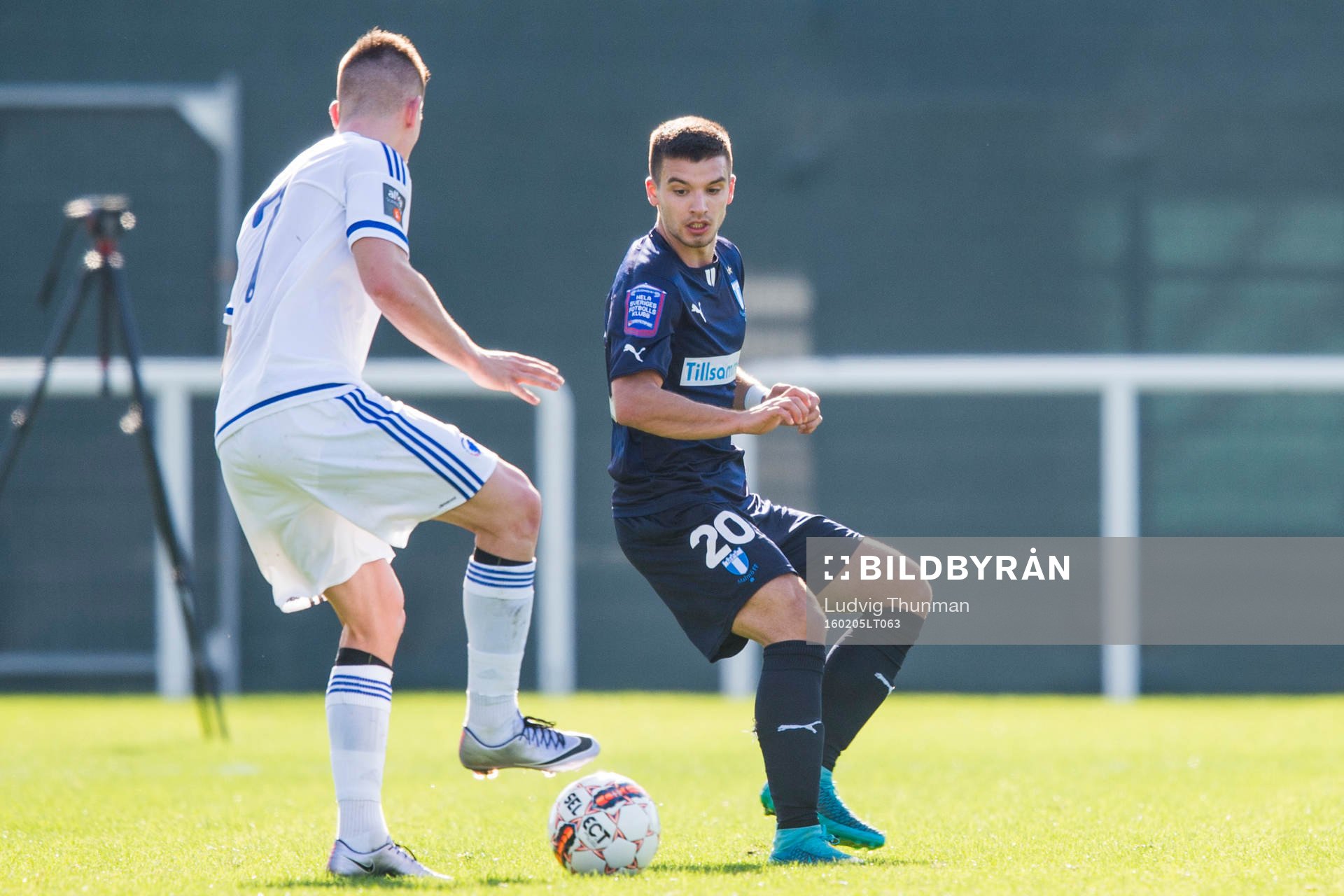 FC Köpenhamns Benjamin Verbic och Malmö FFs Vladimir Rodic