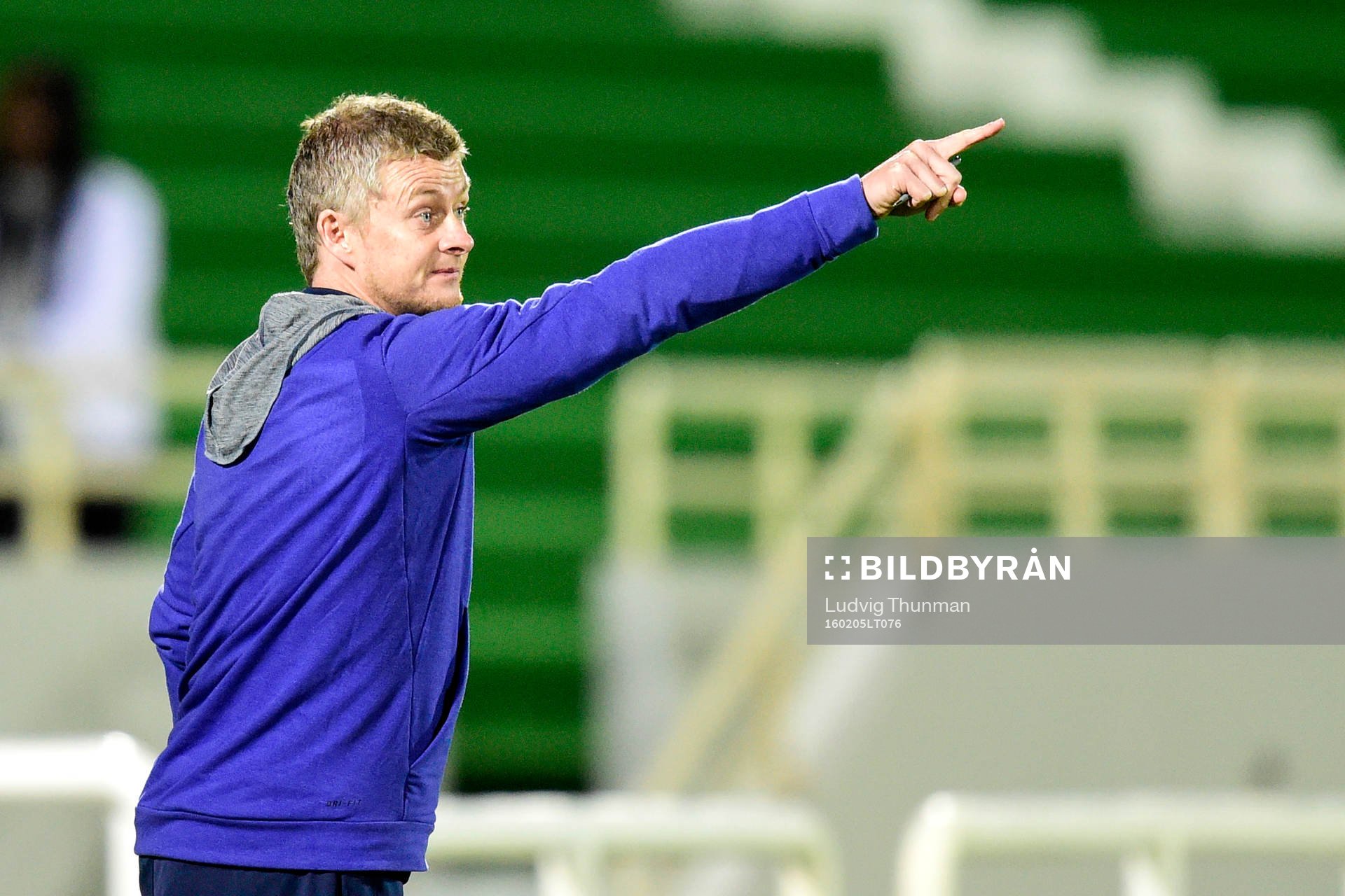 Moldes tränare Ole Gunnar Solskjaer